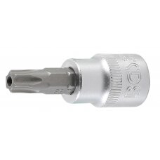 Antgalis įpresuotas į galvutę | 10 mm (3/8") | T-Star su skyle | (Torx) T55 (2599)