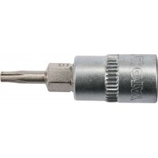 Antgalis įpresuotas į galvutę | 6.3 mm (1/4") | T-Star (Torx) T10 (YT-04302)