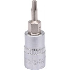 Antgalis įpresuotas į galvutę | 6.3 mm (1/4") | T-Star (Torx) T10 (YT-04302)