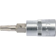 Antgalis įpresuotas į galvutę | 6.3 mm (1/4") | T-Star (Torx) T20 (YT-04304)