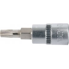 Antgalis įpresuotas į galvutę | 6.3 mm (1/4") | T-Star (Torx) T25 (YT-04305)