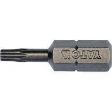 Antgalių rinkinys | 6.3 mm (1/4") | T-star (Torx) T10 | S2 | 10 vnt.(YT-78141)