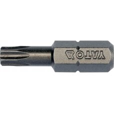 Antgalių rinkinys | 6.3 mm (1/4") | T-star (Torx) T25 | S2 | 10 vnt. (YT-78144)