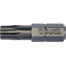 Antgalių rinkinys | 6.3 mm (1/4") | T-star (Torx) T30 | S2 | 10 vnt. (YT-78146)