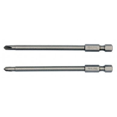 Antgaliai kryžminiai trikampiai 1/4", 2vnt, : NR1 X100MM; NR3 X100MM (YT-0496)