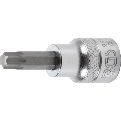 Antgalis įpresuotas į galvutę | 10 mm (3/8") | T-Star (Torx) T30 (2545)