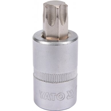 Antgalis įpresuotas į galvutę 1/2", T60 x 55 mm (YT-04318)