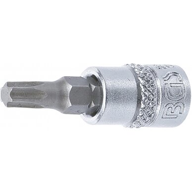 Antgalis įpresuotas į galvutę | 6.3 mm (1/4") | T-Star (Torx) T27 (2594)