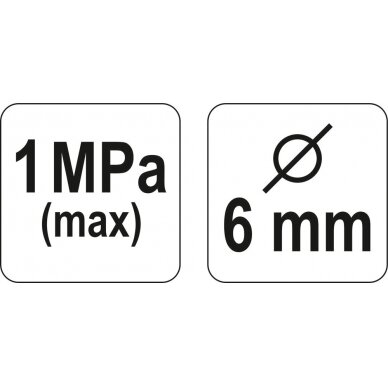 Antgalis pompai žalvarinis | 6 mm (YT-2371) 2