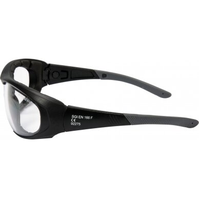 Apsauginiai akiniai su dirželiu šviesūs (YT-73766) 2