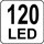 Apšvietimo lempa tvirtinama po variklio dangčiu | 120 led | 1000 mm (YT-08530) 11