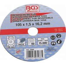 Atpjovimo diskas | Ø 105 x 1,5 x 16,2 mm (3266)