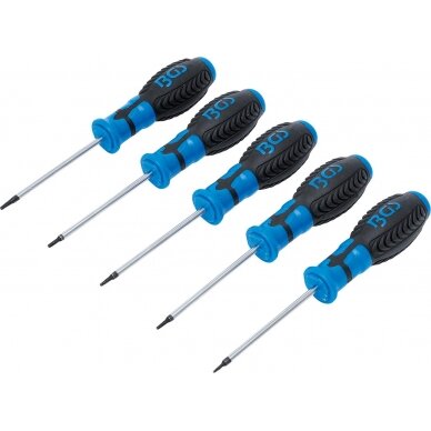 Atsuktuvų rinkinys BGS Technic 6826 | TORX TR | 5VNT.