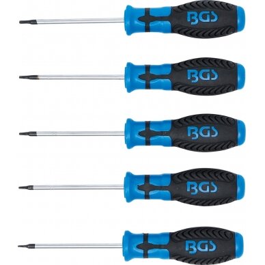 Atsuktuvų rinkinys BGS Technic 6828 | TORX | 5VNT. 1