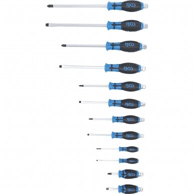 Atsuktuvų rinkinys BGS Technic 7895 | SL | PH | 12VNT. 8