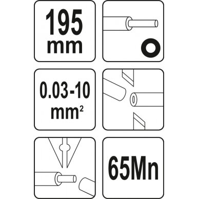 Automatinės izoliacinės replės | 0.03-10 MM2 (YT-22753) 3