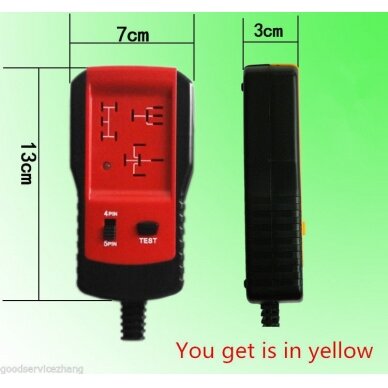 Automobilinis relių testeris 12V (AE100) 4