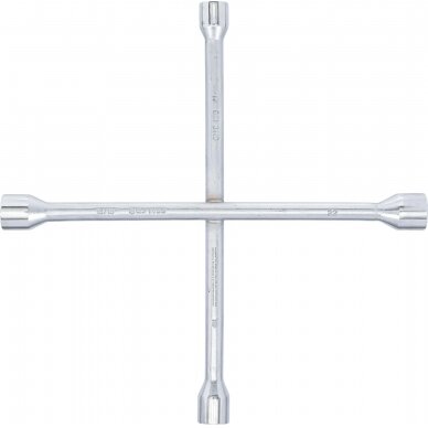 Automobilio rato raktas | kryžius | 17mm x 19 mm x 22 mm x 13/16" (1/2") (1455) 2