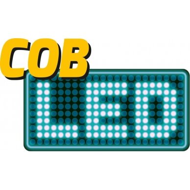 COB LED lempa su 0.7m - 1.7m stovu 20W, 1400 Liumenų (YT-81788) 3