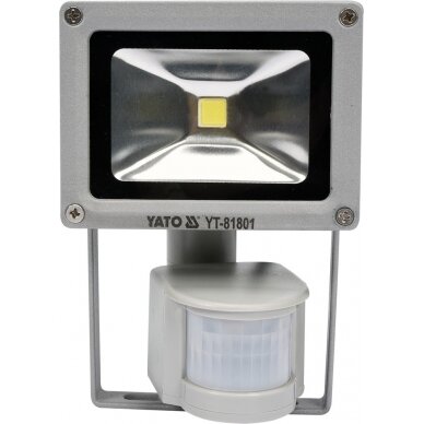 COB LED lempa su judesio davikliu 10W su diodu, 700LM (YT-81801) 1