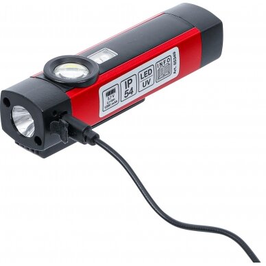 COB LED / UV-aliuminė rankinė lempa | 1 W (85349) 3