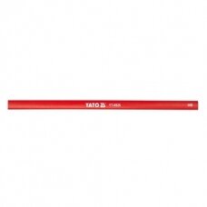 Dailidės pieštukas, dažytas raudonai HB, 245mm, 144 vnt (YT-6926)