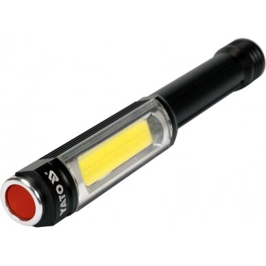 Darbo lempa | 3 režimai | 400LM 3AA, IP44, COB LED (YT-08522)