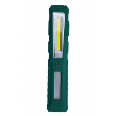 Darbo lempa akumuliatorinė Li-Ion, 1x2W COB LED (CW12) 2