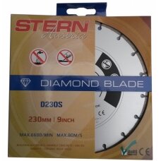 Deimantinis pjovimo diskas | 230x2x22,23 mm (D230S)