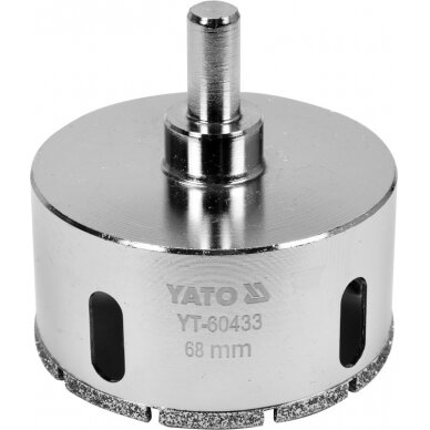 Deimantinis grąžtas cilindrinis | 68 mm (YT-60433) 1