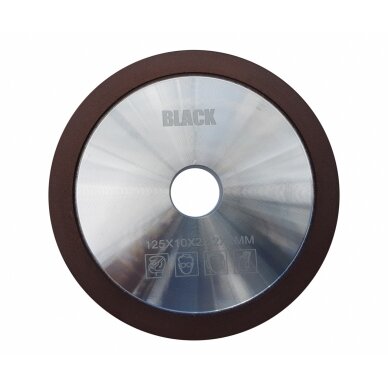 Deimantinis pjūklų galandymo diskas | lėkštės tipo | 125x10x2x22.2 mm (XP0125) 2