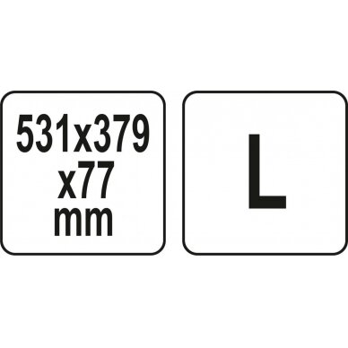 Dėžė smulkiems daiktams L | sisteminė (YT-09181) 5