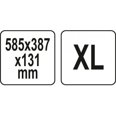 Dėžė smulkiems daiktams XL | sisteminė (YT-09180) 5