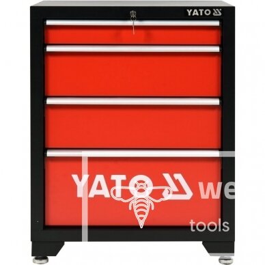Dirbtuvės baldų komplektas YATO YT-09830 | MINI | STANDART | MAXI | 5-7 elementai | metalas 5