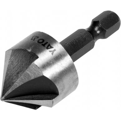 Freza/grąžtas metalui | HSS | Hex 6,3 mm (1/4") | Ø 20.5 mm (YT-44726) 1