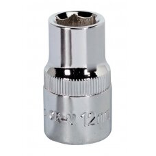 Galvutė 1/2", šešiakampė 12 mm (VG-12MSK-6PT)