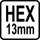 Gręžimo karūna mūrui | Hex antgalis | 80 mm (03241) 2