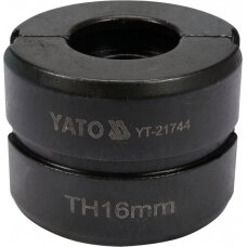 Indėklas TH 16 mm presavimo replėms YT-21735 (YT-21744)