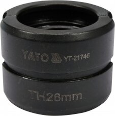 Indėklas TH 26 mm presavimo replėms YT-21735 (YT-21746)