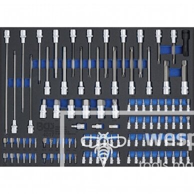 Įrankių spintelė BGS Technic 6077 | 7 stalčiai | 354VNT. 3