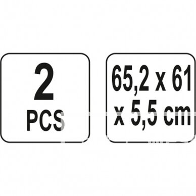 Įrankių stendas įrankių spintelėms YATO YT-09072 | 2VNT. 2