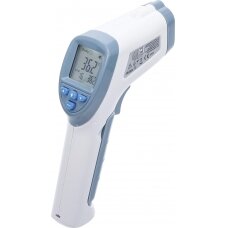Kaktos termometras bekontaktis, infraraudonųjų spindulių | žmonėms + objektų matavimas 0 - 100 ° (6007)
