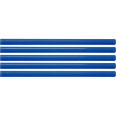 Karštų klijų lazdelių rinkinys 11,2x200mm 5vnt. mėlynos (YT-82435)