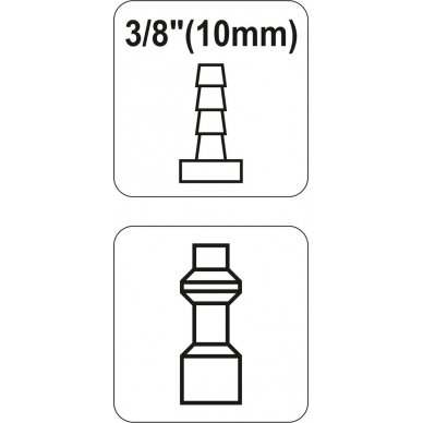 Kištukas | 10 mm (YT-2406) 2