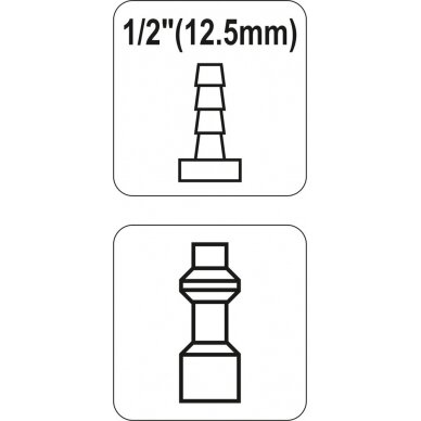 Kištukas | 12.5 mm (YT-2407) 2