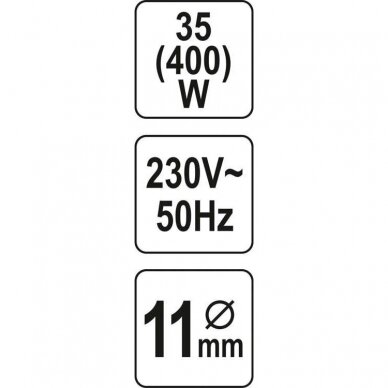 Klijų pistoletas YATO YT-82401 | 35W | 11.2MM 1