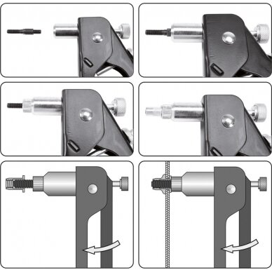 Kniediklis srieginėms knienėms | M3-M6 (70270) 2