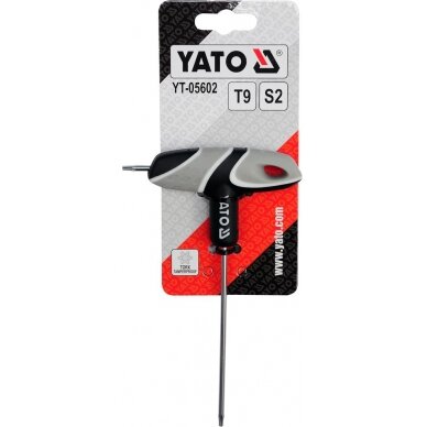 L tipo atsuktuvas TORX su rankena T9 (YT-05602) 1