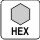 L tipo raktų rinkinys | Metalinė dėžutė | šešiakampis Hex 3 - 17 mm | 10 vnt. (YT-0519) 6