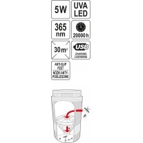 Lempa nuo vabzdžių | su ventiliatoriumi | UV-A 5W (67011) 5